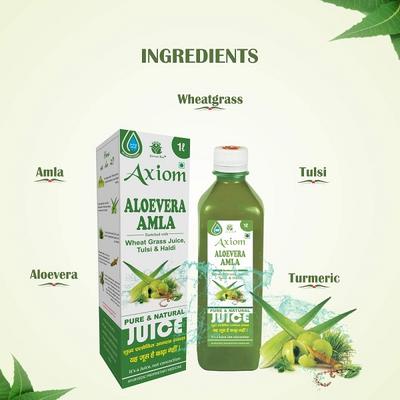 Axiom Jeevan Ras Aloevera Amla Juice 1 ltr - Speciality Medicines