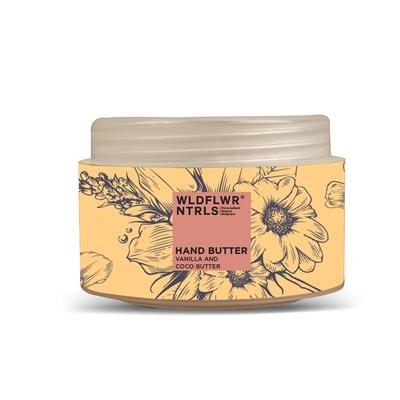 WLDFLWR NTRLS Hand Butter - Vanilla & Coco Butter 50 gm - Hand Creams