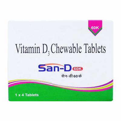 SAN D 60 K Tablet 4'S - Supplements-Vit