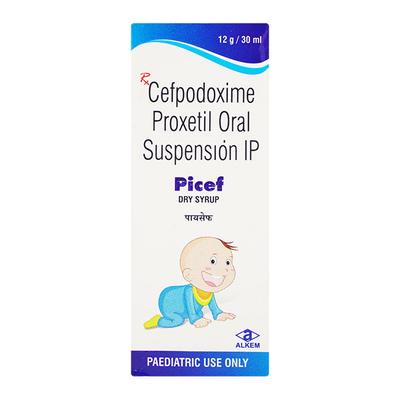 PICEF Dry Syrup 30ml - Bacterial Infections-Cep