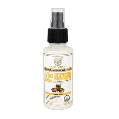 Khadi Natural Moisturising Sunscreen Lotion - SPF 50 100 ml - Face Sunscreen