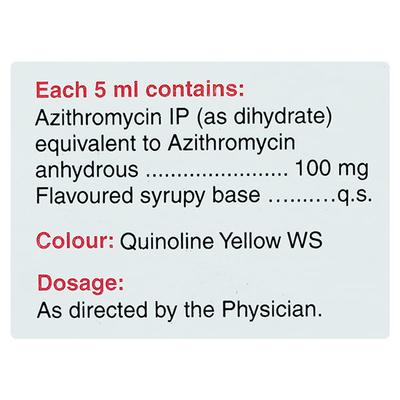 AZICIP 100 PEPPERMINT & ORANGE FLAVOUR Oral Suspension 15ml - Bacterial Infections-Mac