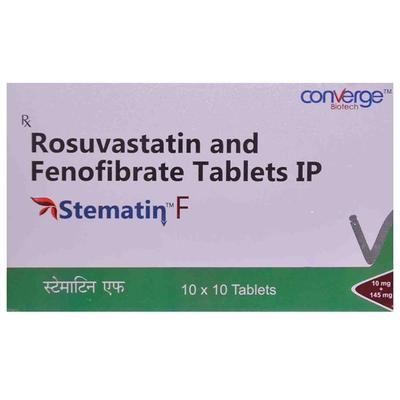Stematin F 10mg Tablet 10'S - High Cholesterol-Dys
