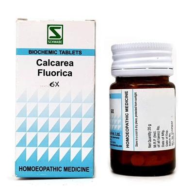 Dr. Willmar Schwabe Calcarea Fluorica 6X Tablet 20 gm - Bio-Chemic