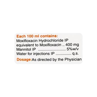 Moxiflox Infusion 100ml - Bacterial Infections-Qui