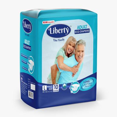 Liberty Eco Adult Diaper Pants (L) 10's - Adult Diapers & Pads