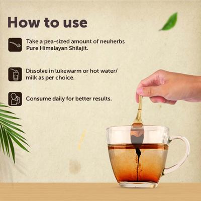Neuherbs Pure Himalayan Shilajit Resin 15 gm - Sexual Care