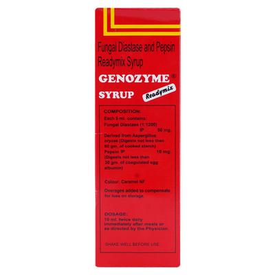Genozyme Syrup 200ml - Supplements-Ent