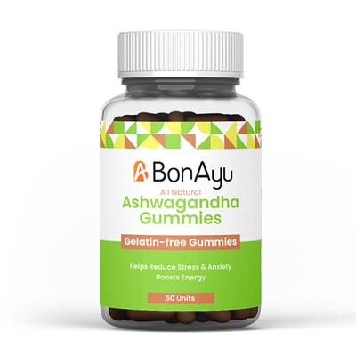 BonAyu Ashwagandha 350 mg Gummies - Raspberry Flavour 50's - Ashwagandha