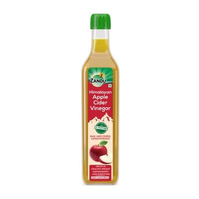 Zandu Himalayan Apple Cider Vinegar 500 ml - Apple Cider Vinegar - Acv