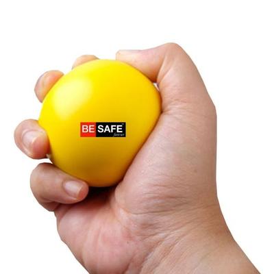 Be Safe Forever Physiotherapy Hand Exercise Ball - Yellow (Pack of 2) - Supports And Braces