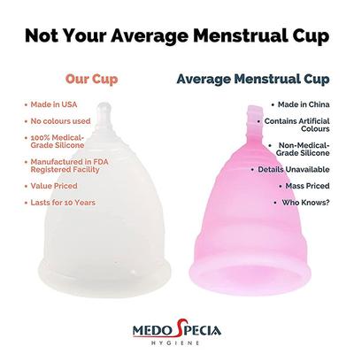 Medo Specia Hygiene Reusable Menstrual Cup - Large 1's - Menstrual Cups