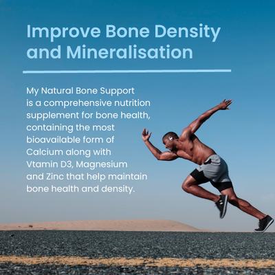 My Natural Bone Support Tablet 30's - Calcium And Minerals