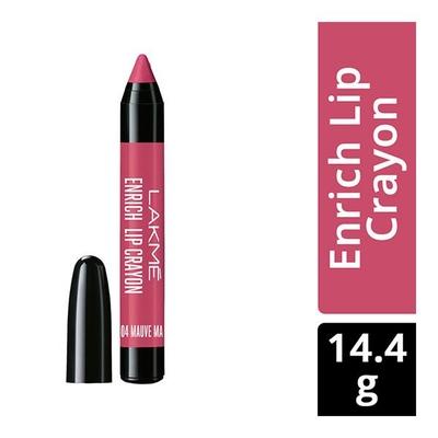 Lakme Enrich Lip Crayon - Mauve Magic 14.4 gm - Lip Crayons