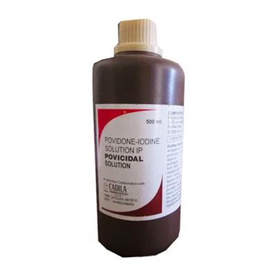 Povicidal Solution 500ml - Skin Infections-Ski