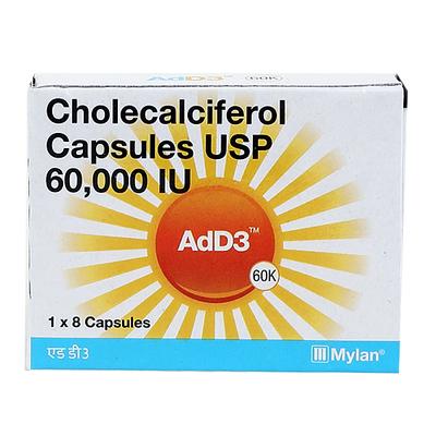 ADD3 60000 Capsule 8's - Supplements-Vit