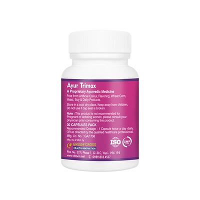 VitaGreen Ayur Trimax Capsules 30's - Herbal Dietary Supplement