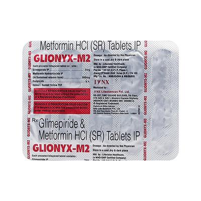 GLIONYX M2 Tablet 10's - Diabetes-Ant