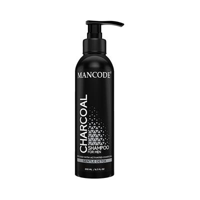 Mancode Shampoo for Men - Charcoal 200 ml - Shampoos