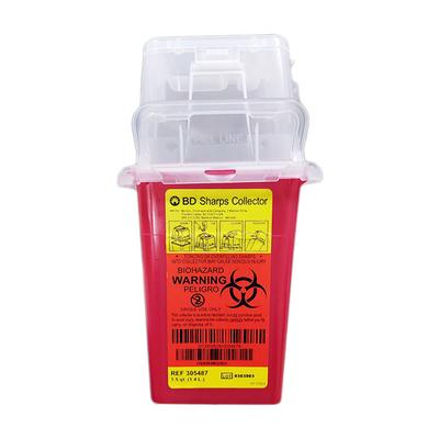 BD Sharps Collector (Ref. 305487) - 1.5 qt. - Breaker
