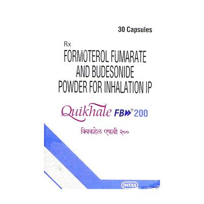 Quikhale FB 200 Capsule 30'S - Asthma/COPD-Ast