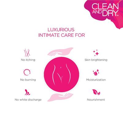 Clean & Dry Foam Wash 85 gm - Intimate Care