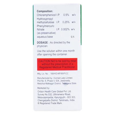 Renicol 0.5% Eye Drops 5ml - Eye Infections-Eaa