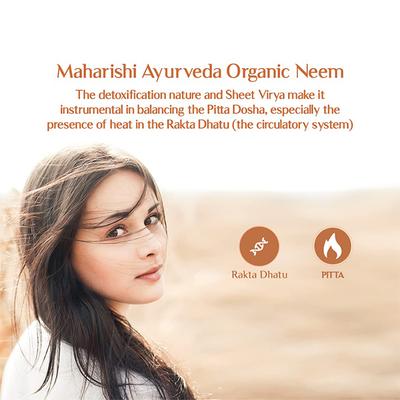 Maharishi Ayurveda Organic Neem Tablet 60's - Pure Herbs