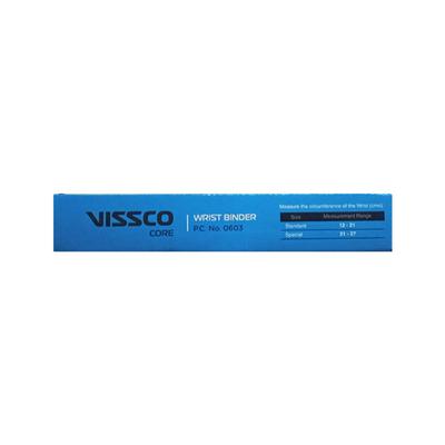 Vissco Core Wrist Binder with Double Lock Mild Support - Standard (Grey) (0603) - Hand/Wrist Supports