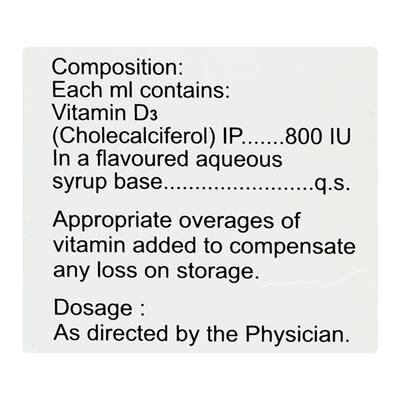 D3 RICH 800iu Drops 15ml - Supplements-Vit