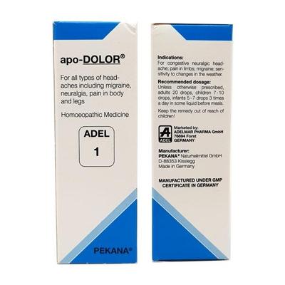 Adel 1 Apo Dolor Drops 20 ml - Homeopathic Drops