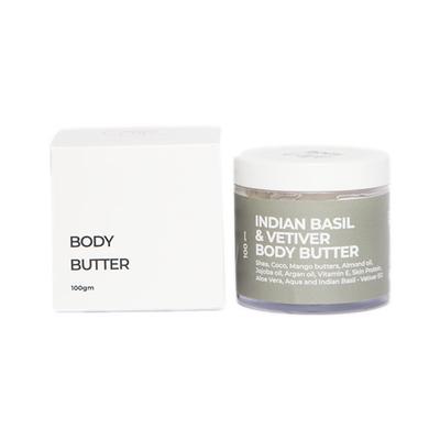 Body Cafe Indian Basil & Vetiver Body Butter 100 gm - Body Butter