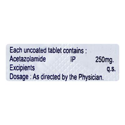 ZAC 250 Tablet 10's - Glaucoma-Ant