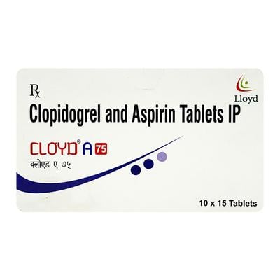 CLOYD A 75mg Tablet 15's - Blood Clot-Ant