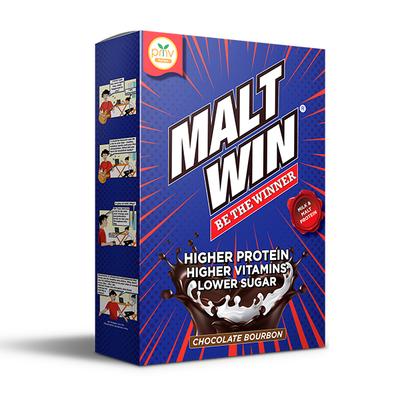 Maltwin Health Drink Powder - Chocolate Bourbon Flavour 450 gm - Protein Supplements