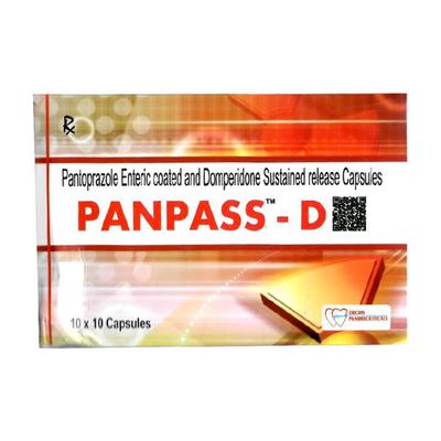 PANPASS D Capsule 10's - Ulcer/Reflux/Flatulence-Aaa