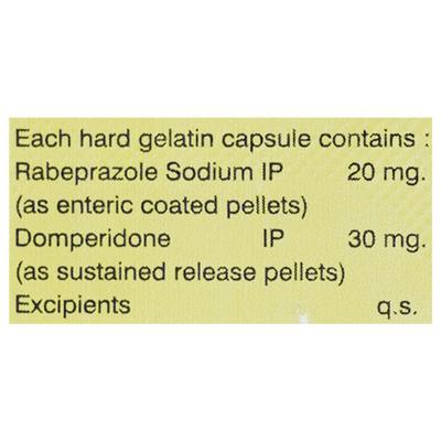 RAPO D Capsule 10's - Ulcer/Reflux/Flatulence-Aaa