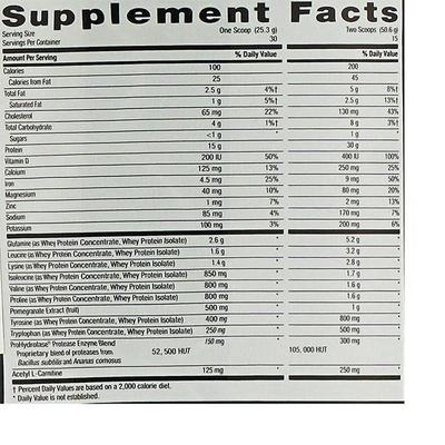 GNC Pro Performance AMP Women's Advanced Protein Powder - Vanilla Icecream 1.7 lb - Workout Essentials