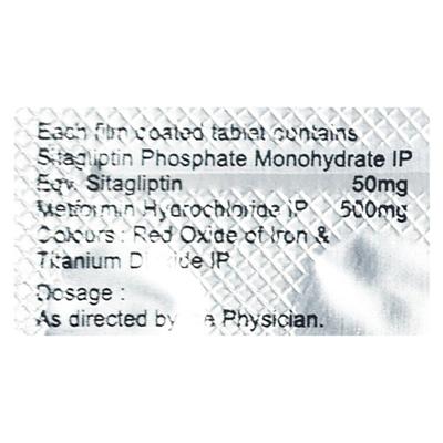 SUGARAY M 50/500 Tablet 15's - Diabetes-Ant