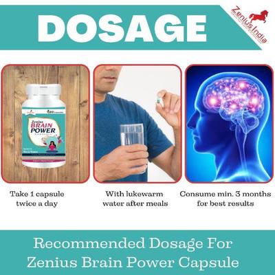 Zenius Brain Power Capsule 60's - Speciality Medicines