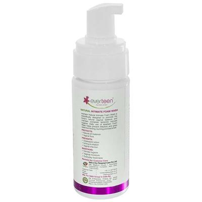 everteen Natural Intimate Foam Wash for Feminine Hygiene in Women 150 ml - Intimate Care