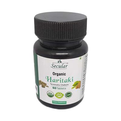 Secular Organic Haritaki Tablet 60's - Pure Herbs