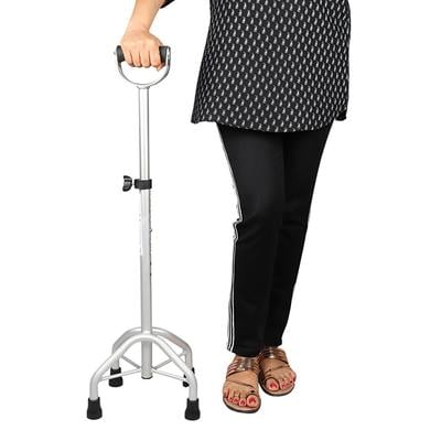 Entros Height Adjustable Aluminum Stick (948L) - Wheelchairs & Walking Sticks