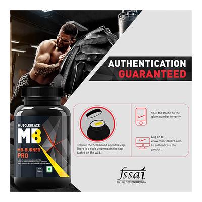 MuscleBlaze MB-Burner Pro Tablet 60's - Workout Essentials