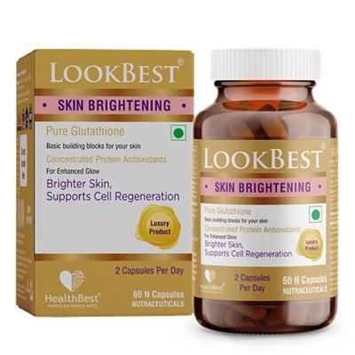 HealthBest Lookbest Skin Brightening Capsule 60's - Multi-Vitamins