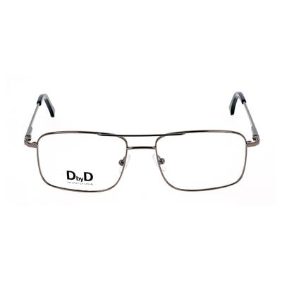 DbyD DYH15 (including UV blue lens) - Silver - Men Eyeglasses