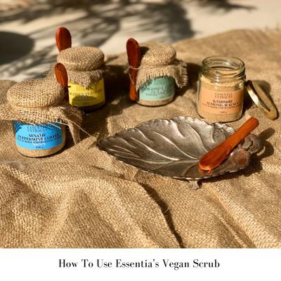 Essentia Extracts Face & Body Exfoliating Scrub - Coconut & Coffee 100 gm - Scrubs & Exfoliants