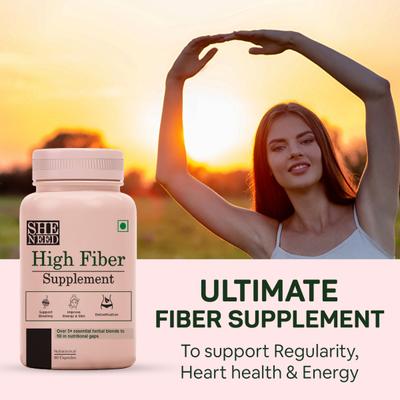 Sheneed High Fiber Supplement Capsule 60's - General Health