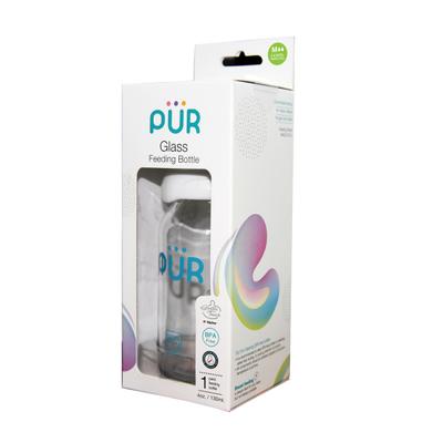 Pur Glass Feeding Bottle 130 ml - Feeding & Nursing