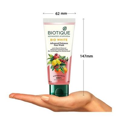 Biotique Bio White Advanced Fairness Face Wash 100 ml - Face Wash & Cleansers